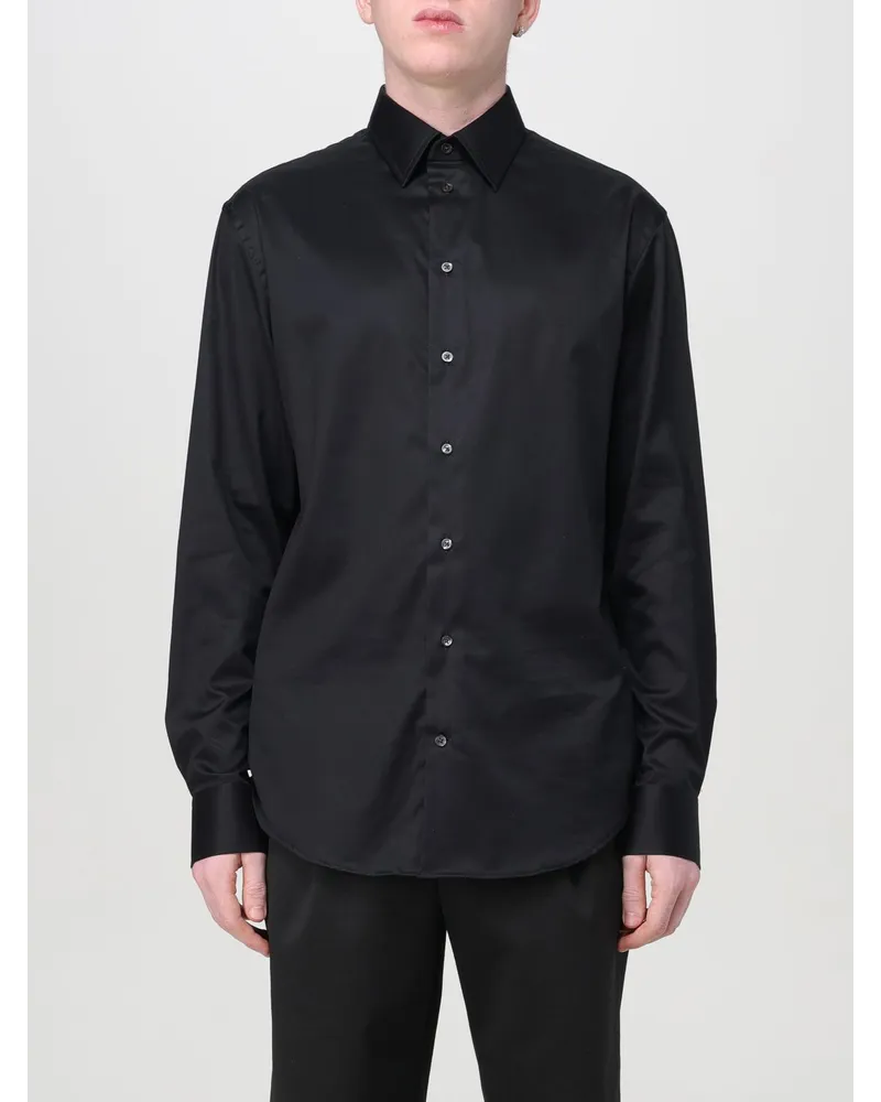 Emporio Armani Hemd herren Schwarz