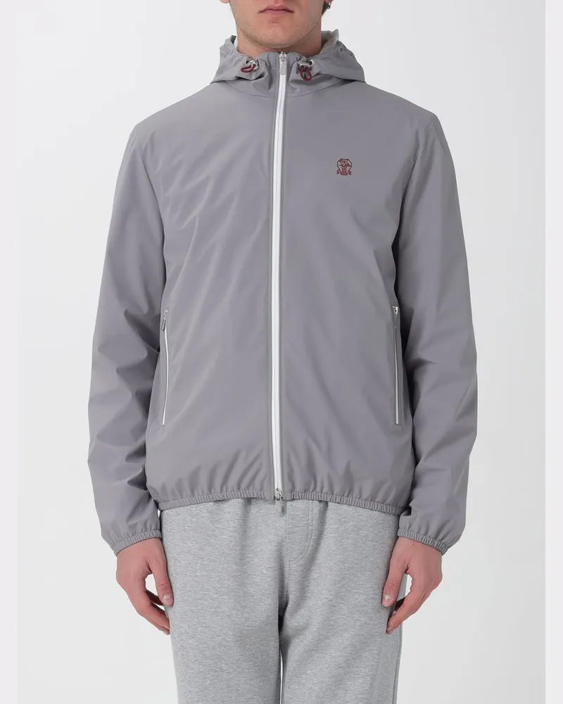 Brunello Cucinelli Jacke herren Grau