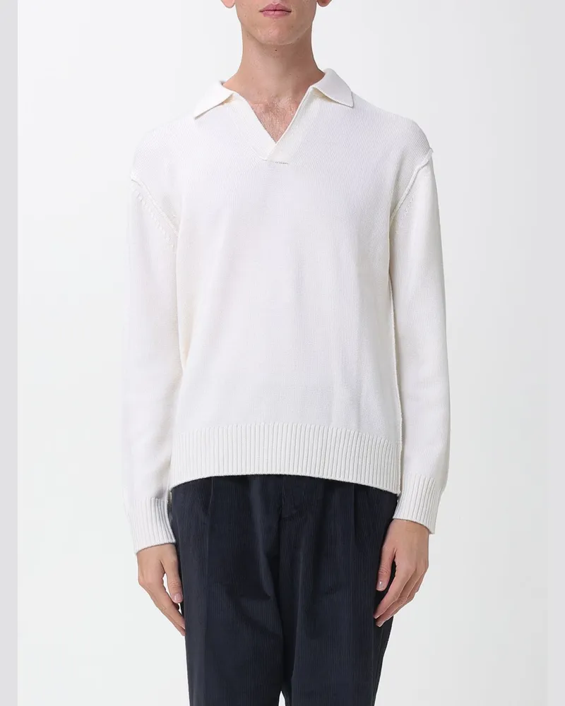 Paolo Pecora Milano Polo herren Weiß