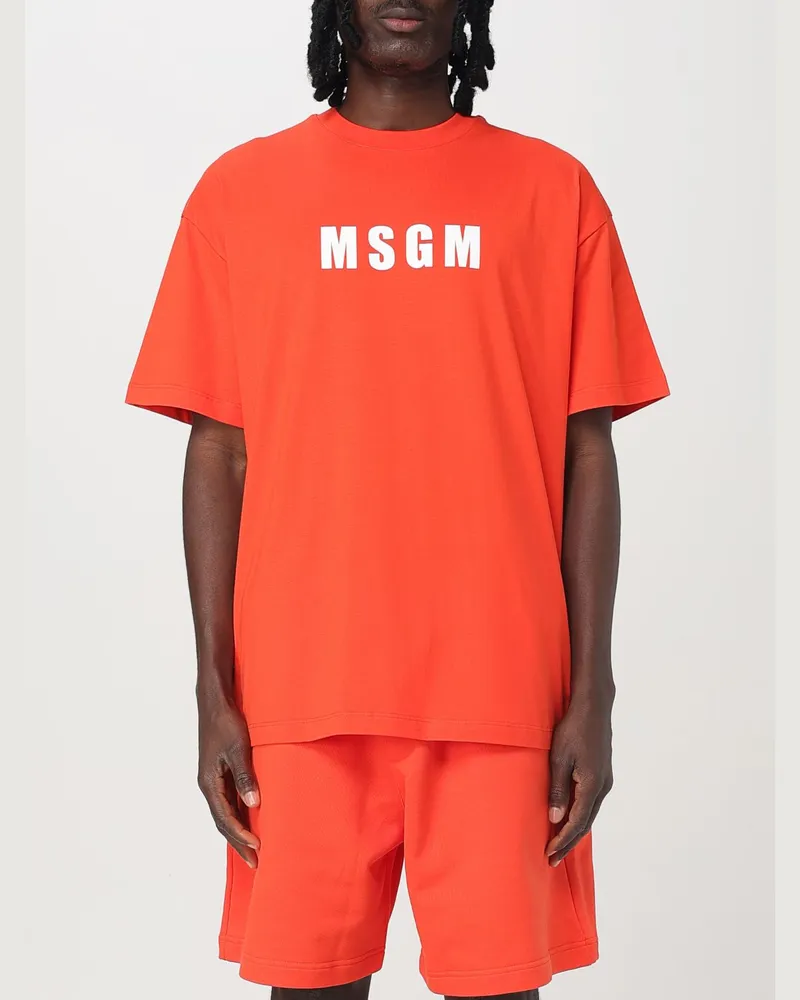 MSGM T-shirt Rot