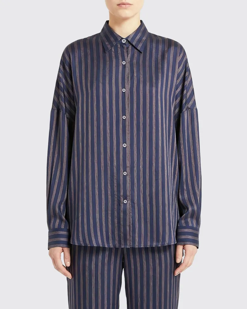 Dries van Noten Hemdbluse damen Blau