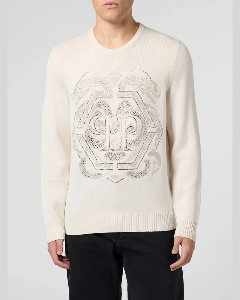 Philipp Plein Pullover herren Weiß