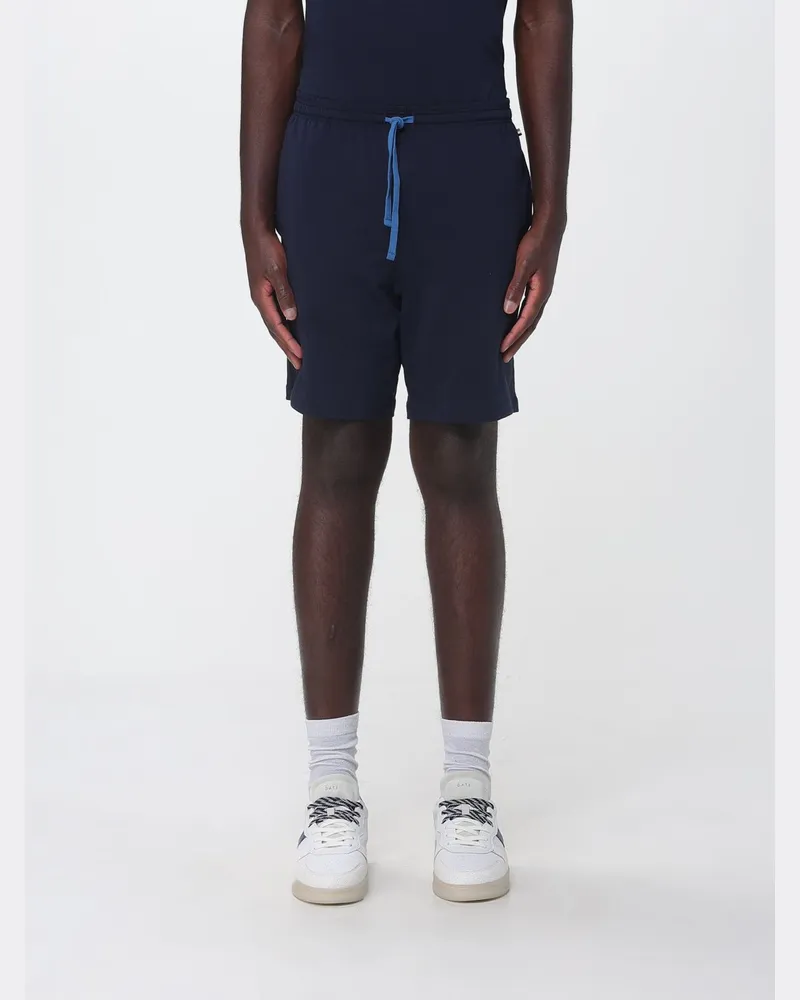 HUGO BOSS Jogging-Shorts aus Stretch-Baumwolle Blau