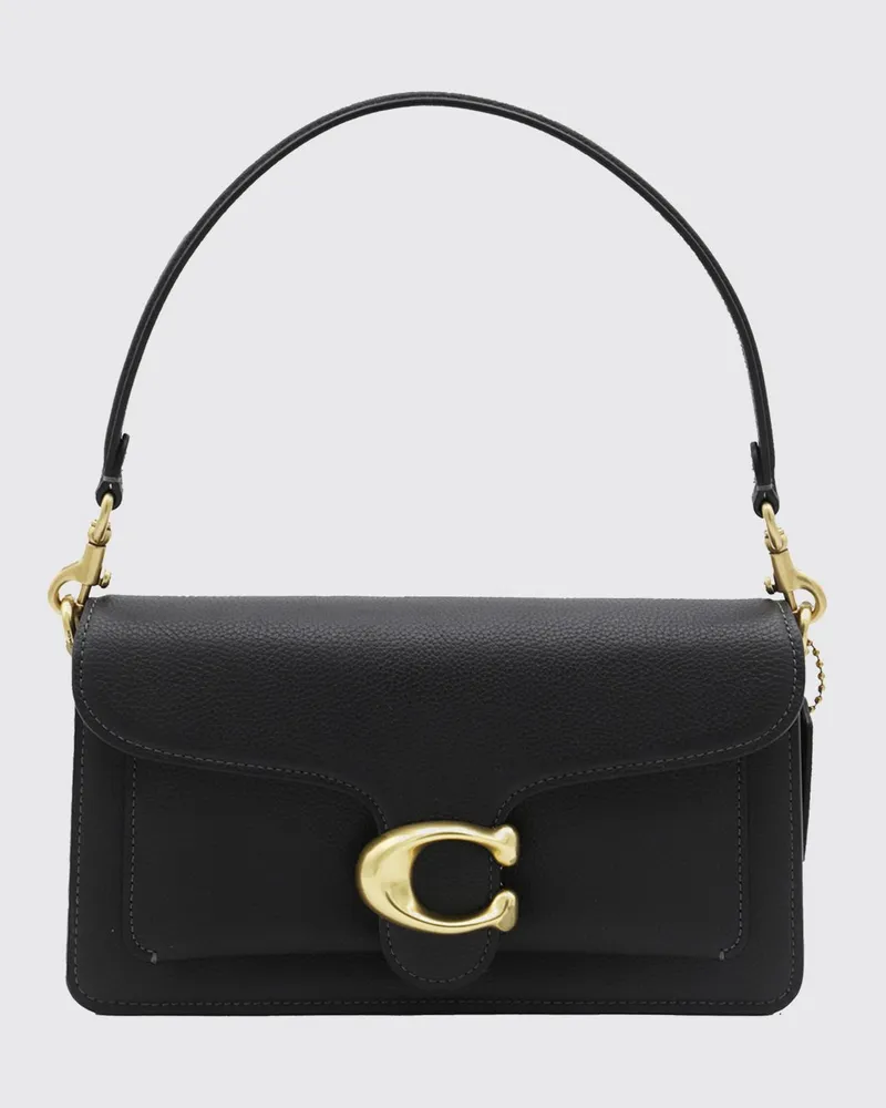 Coach Schultertasche damen Schwarz
