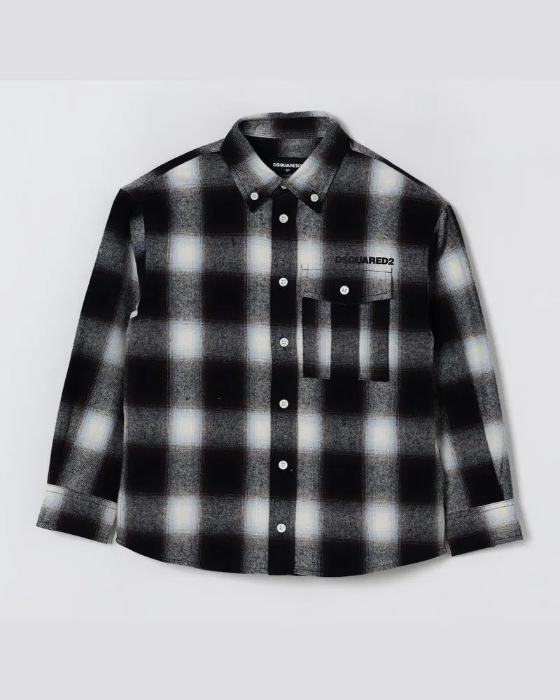 Dsquared2 Hemd kinder Schwarz