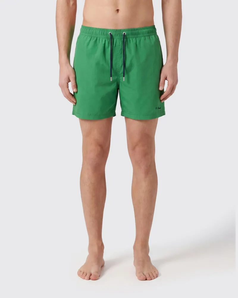 MC2 Saint Barth Kurze Badeshorts mit elastischem Kordelzugbund Bunt