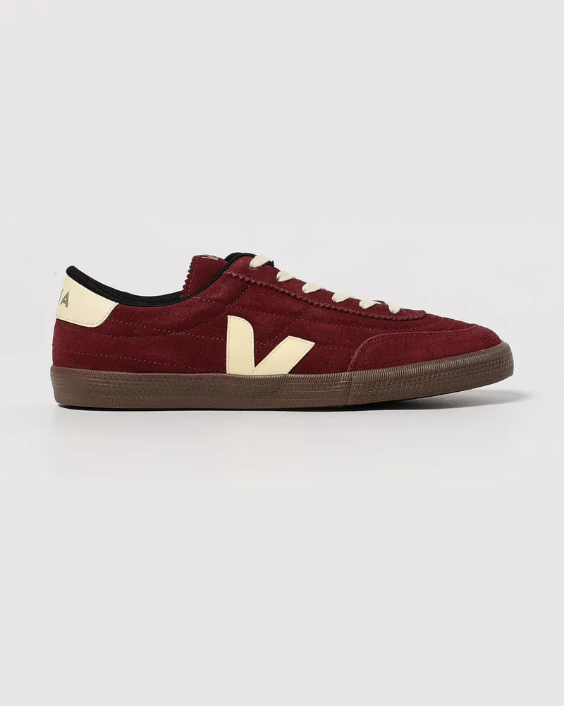 VEJA Sneakers herren Burgunderrot