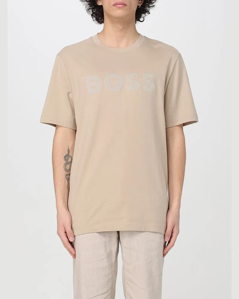 HUGO BOSS T-shirt herren Beige