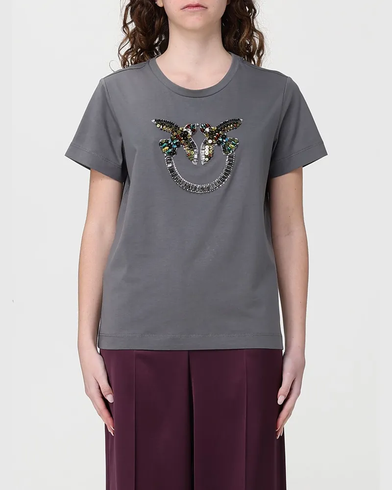 Pinko T-shirt damen Grau