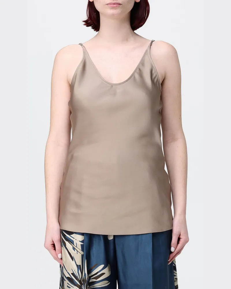 Brunello Cucinelli Top damen Braun