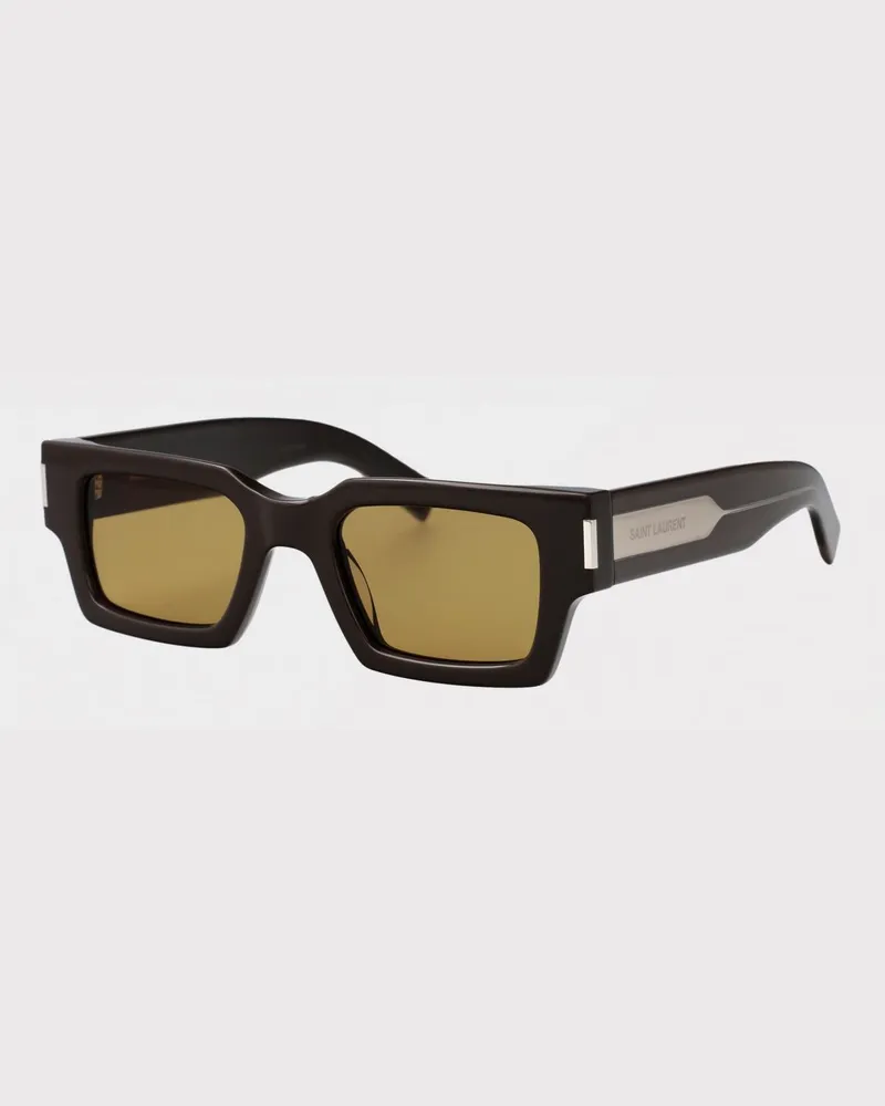 Saint Laurent Brille herren Braun
