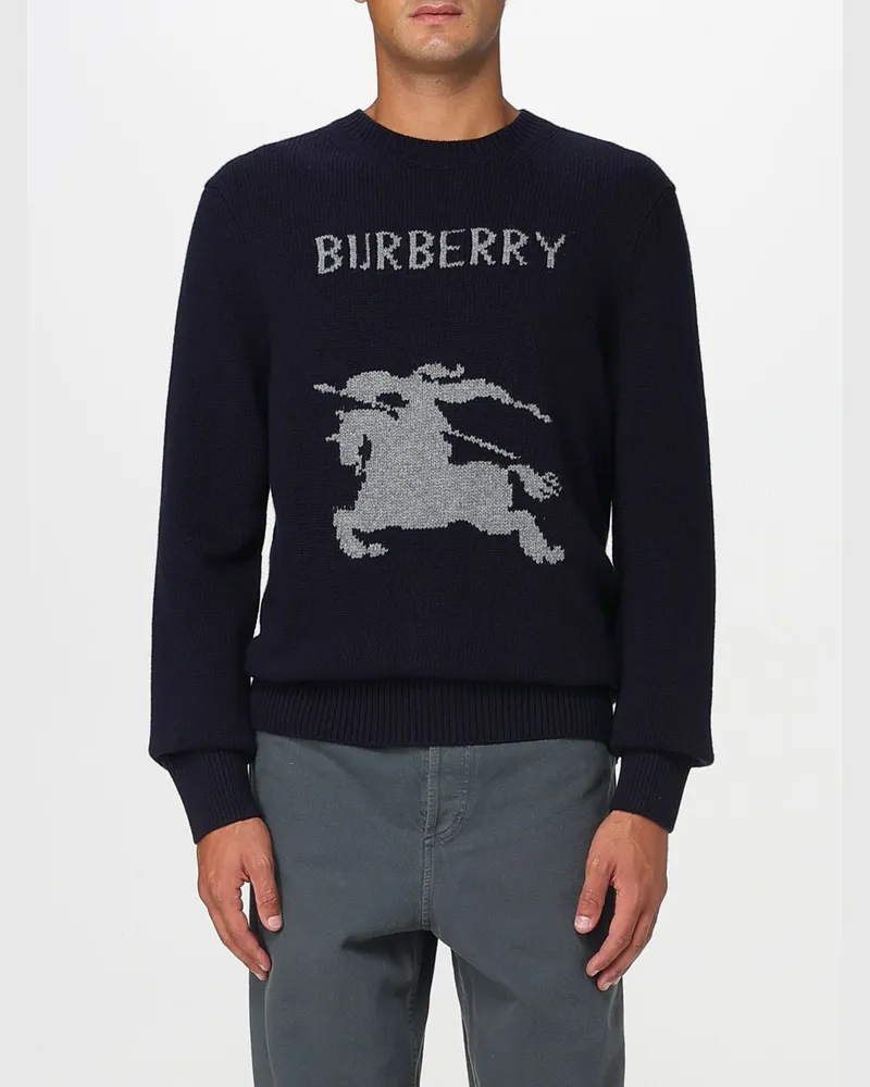 Burberry Strickjacke herren Blau