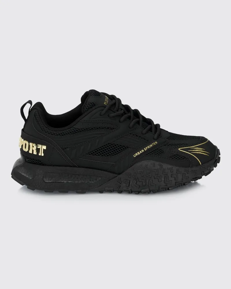 Philipp Plein Sneakers Urban Sprinter aus Mesh und Gummi Schwarz