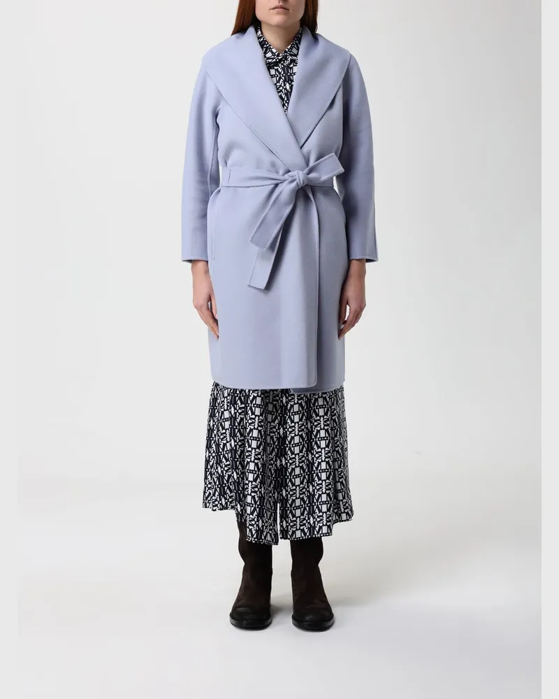 Max Mara Mantel damen Hellblau