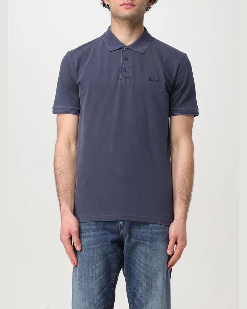 Woolrich Polo herren Blau