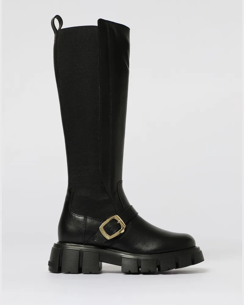 Moschino Schnrschuhe damen Schwarz