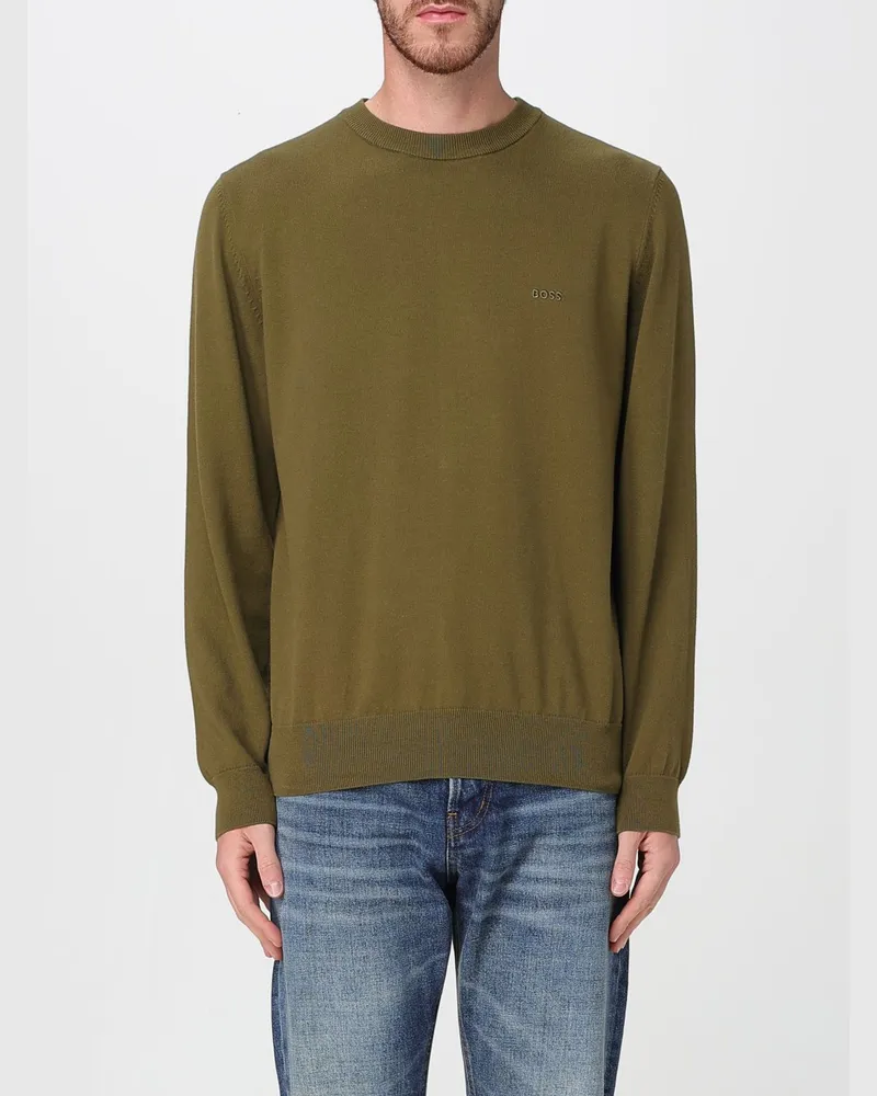 HUGO BOSS Pullover herren Grün