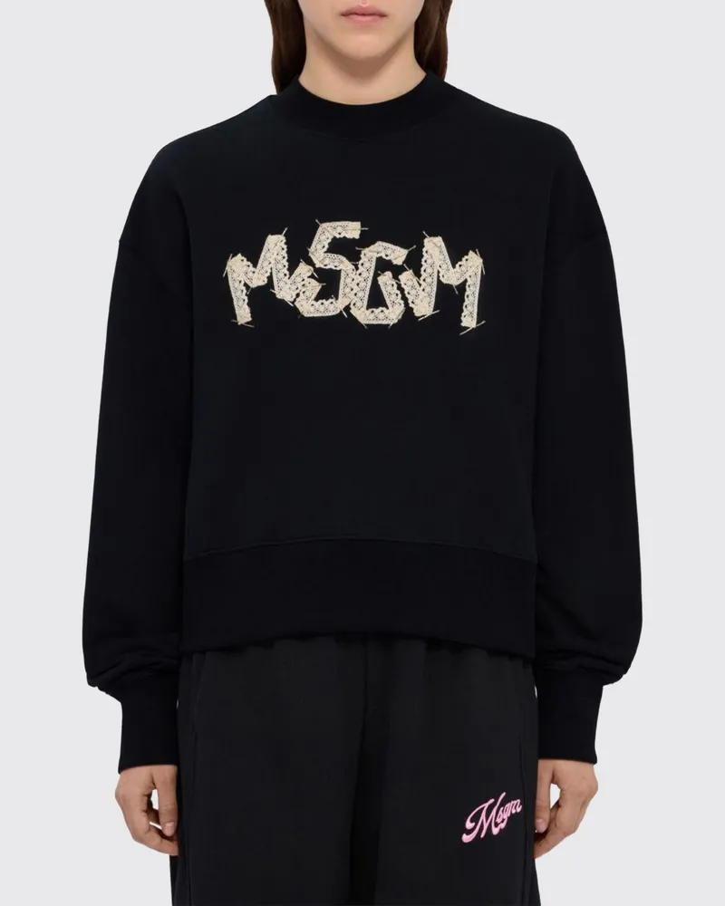MSGM Sweatshirt damen Schwarz