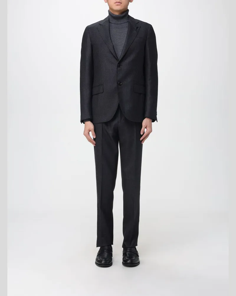 LARDINI Anzug herren Charcoal