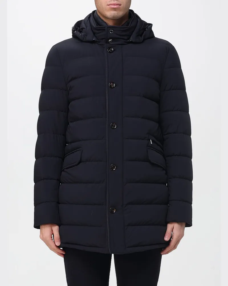 MOORER Mantel herren Blau