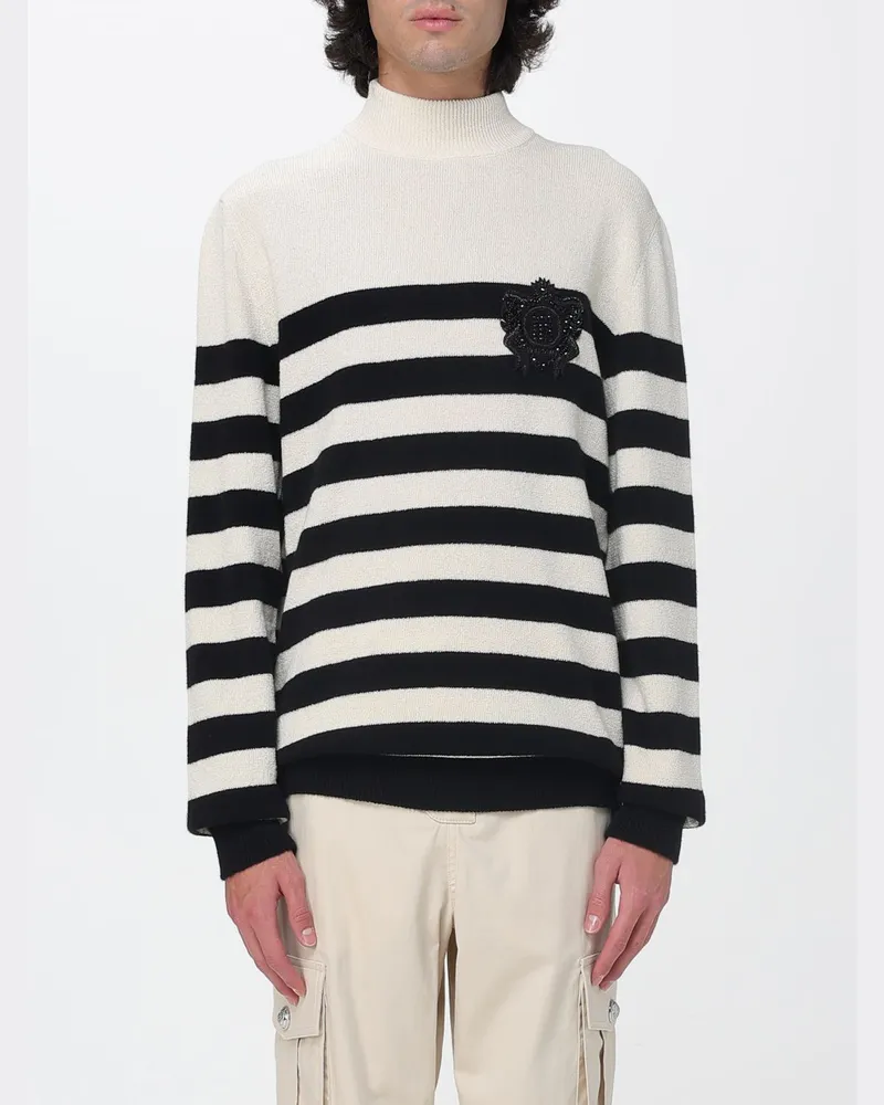 Balmain Strickjacke herren Weiß