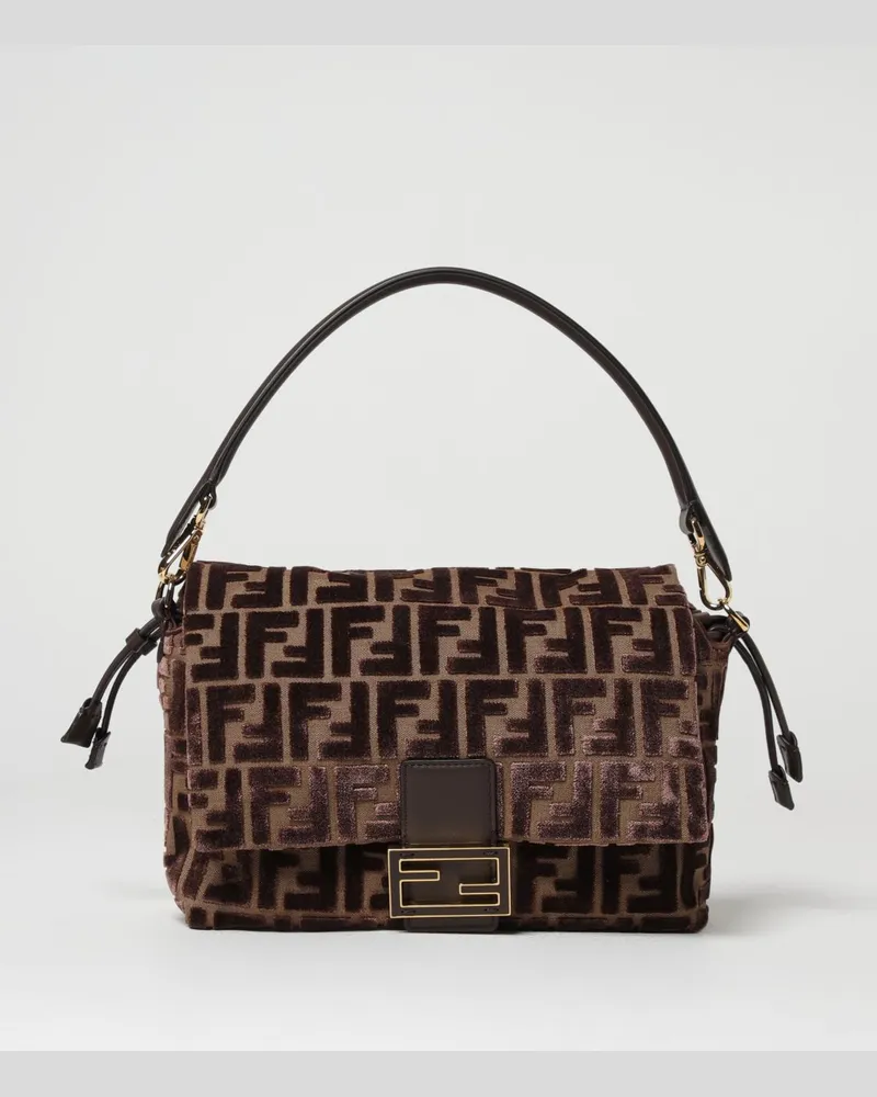 Fendi Schultertasche damen Dark