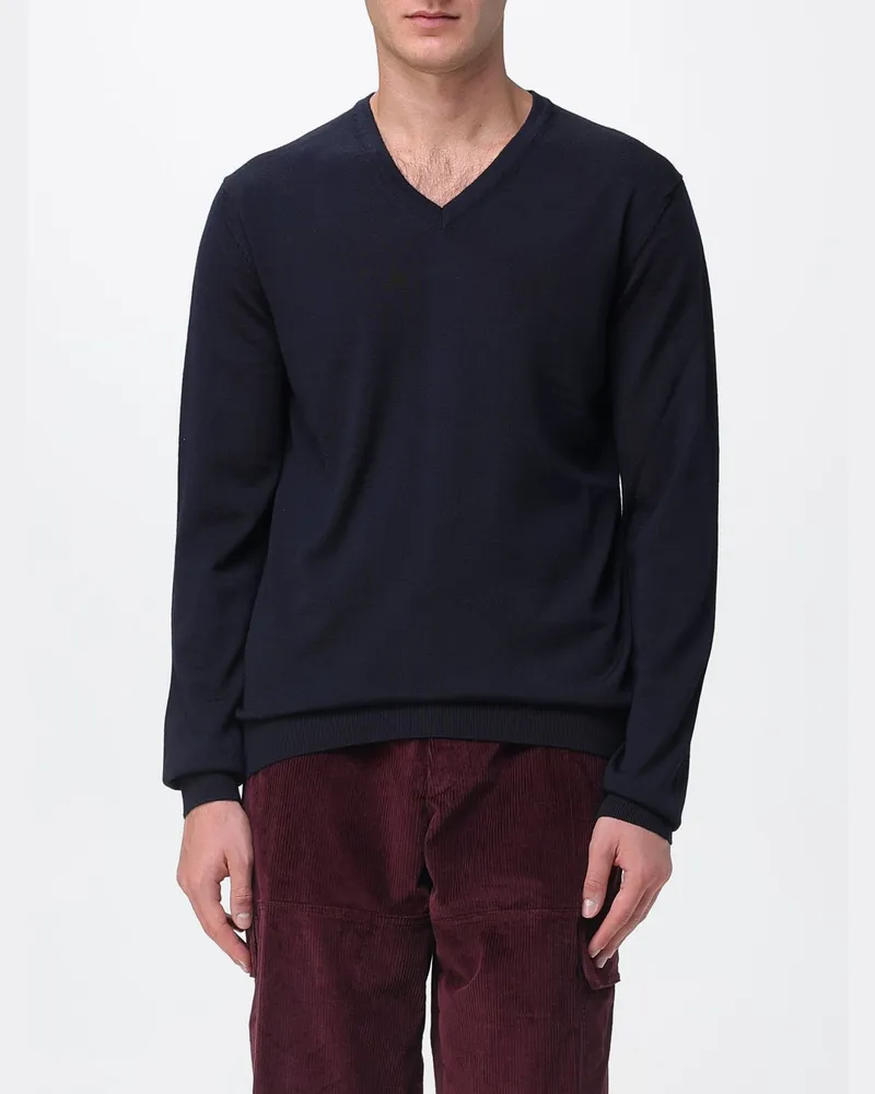 HUGO BOSS Pullover herren Blau