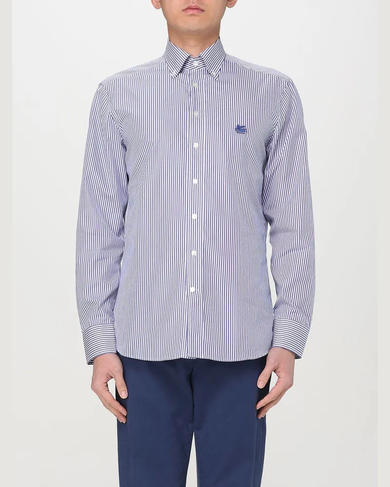 Etro Hemd herren Hellblau