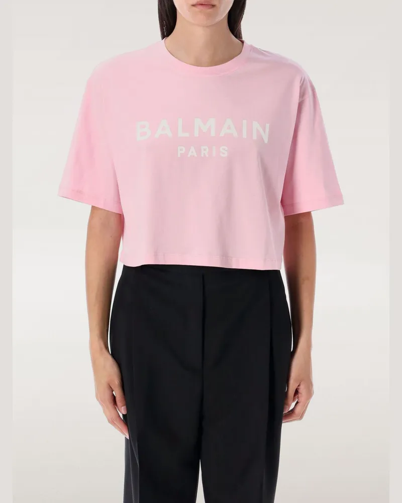 Balmain T-shirt damen Weiß