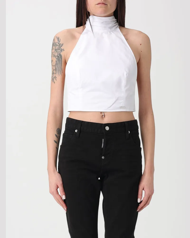 Dsquared2 Top damen Weiß