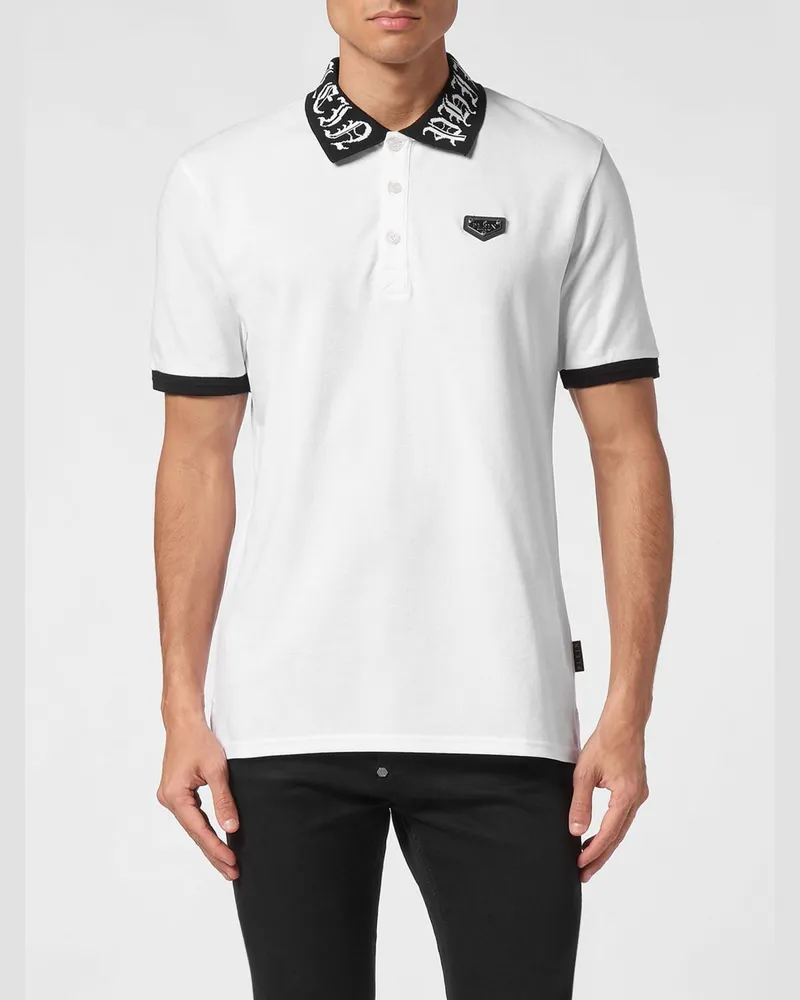 Philipp Plein Polo herren Weiß