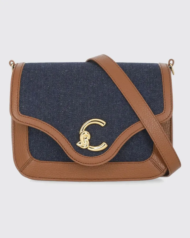 Coccinelle Schultertasche damen Blau