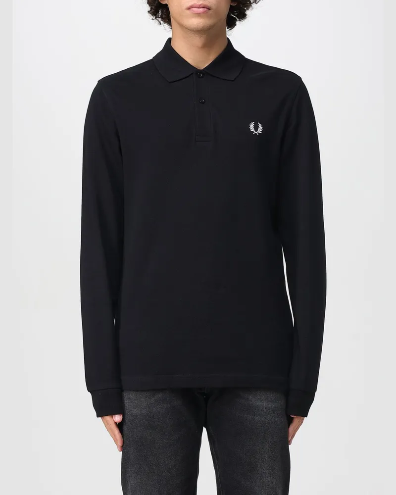 Fred Perry Polo herren Schwarz