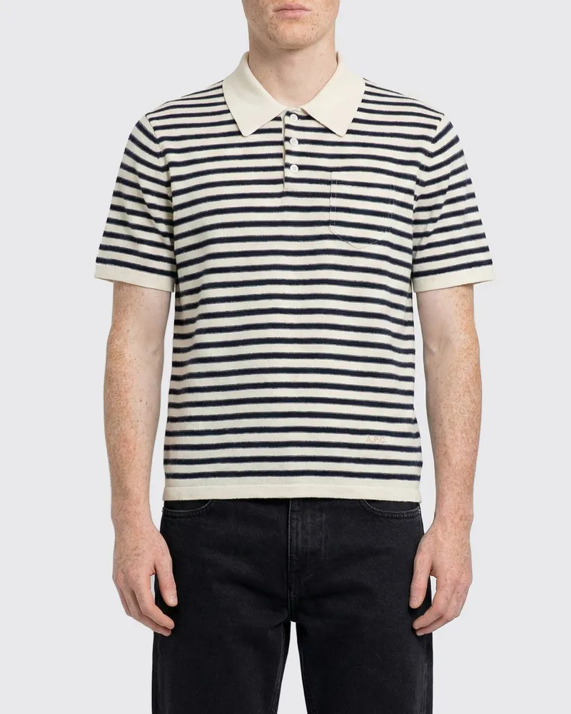 A.P.C. Pullover herren Ecru
