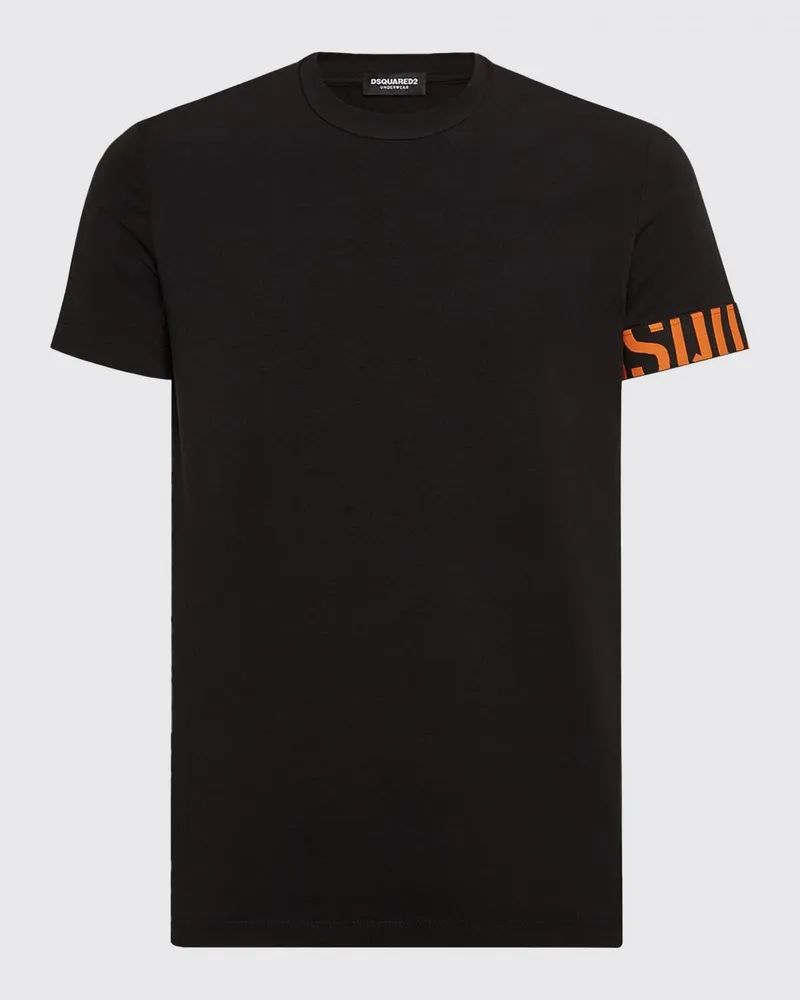 Dsquared2 T-shirt herren Schwarz