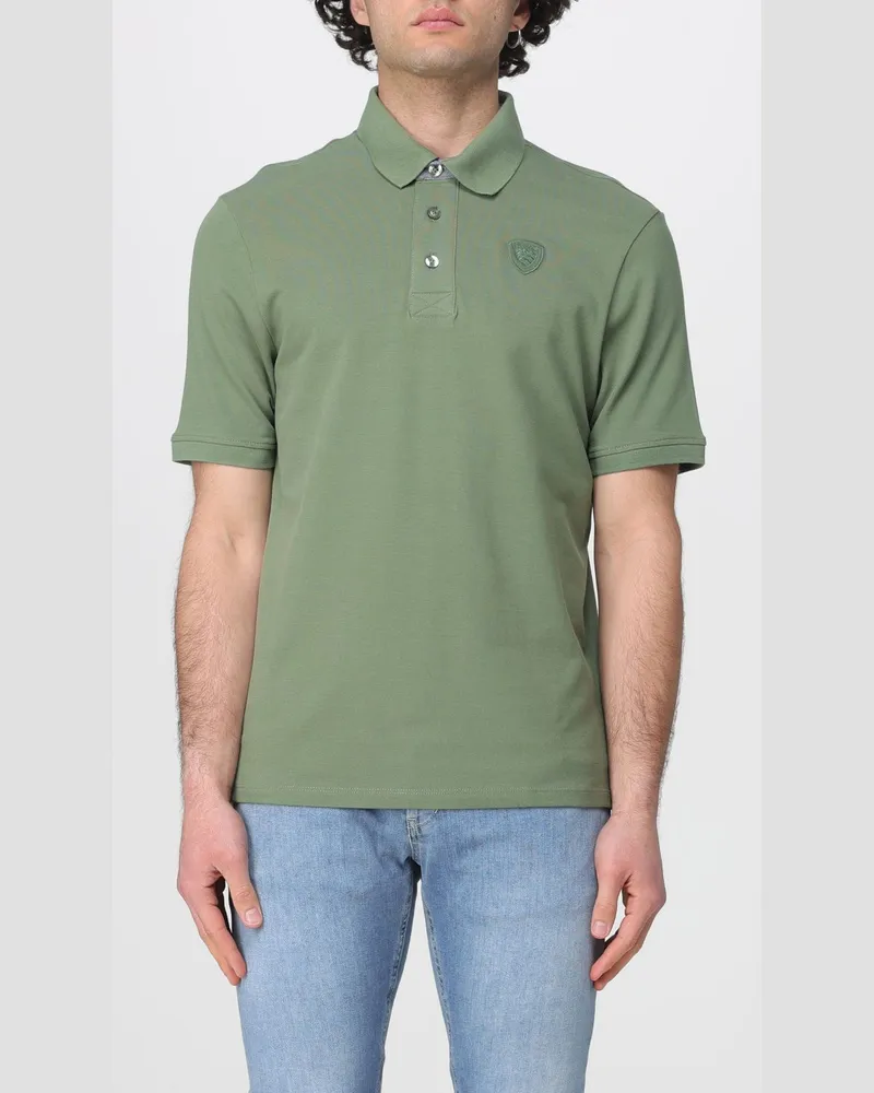 Blauer Polo herren Grün