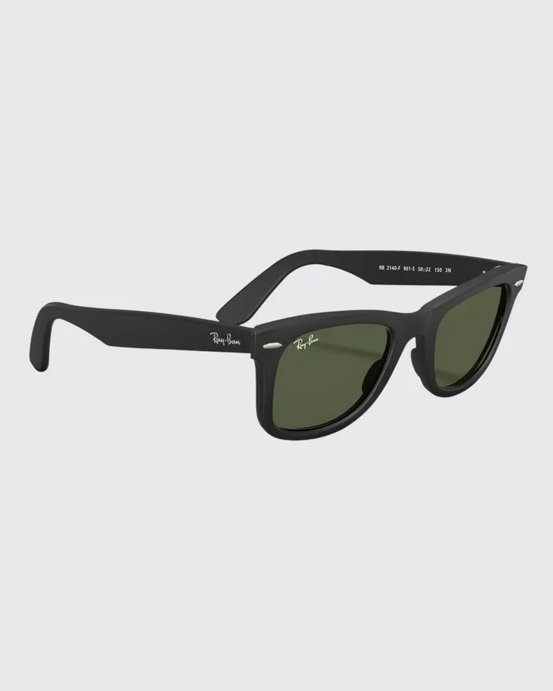Ray Ban Wayfarer Sonnenbrille aus Acetat Schwarz
