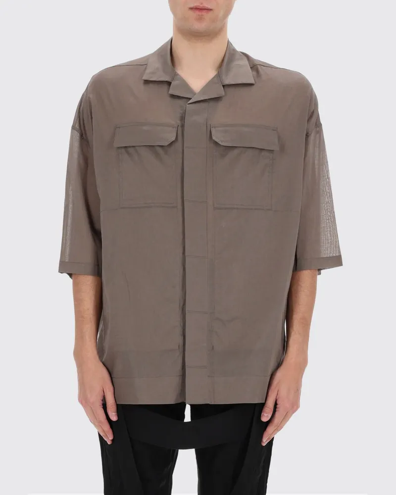 Rick Owens Hemd herren Grau