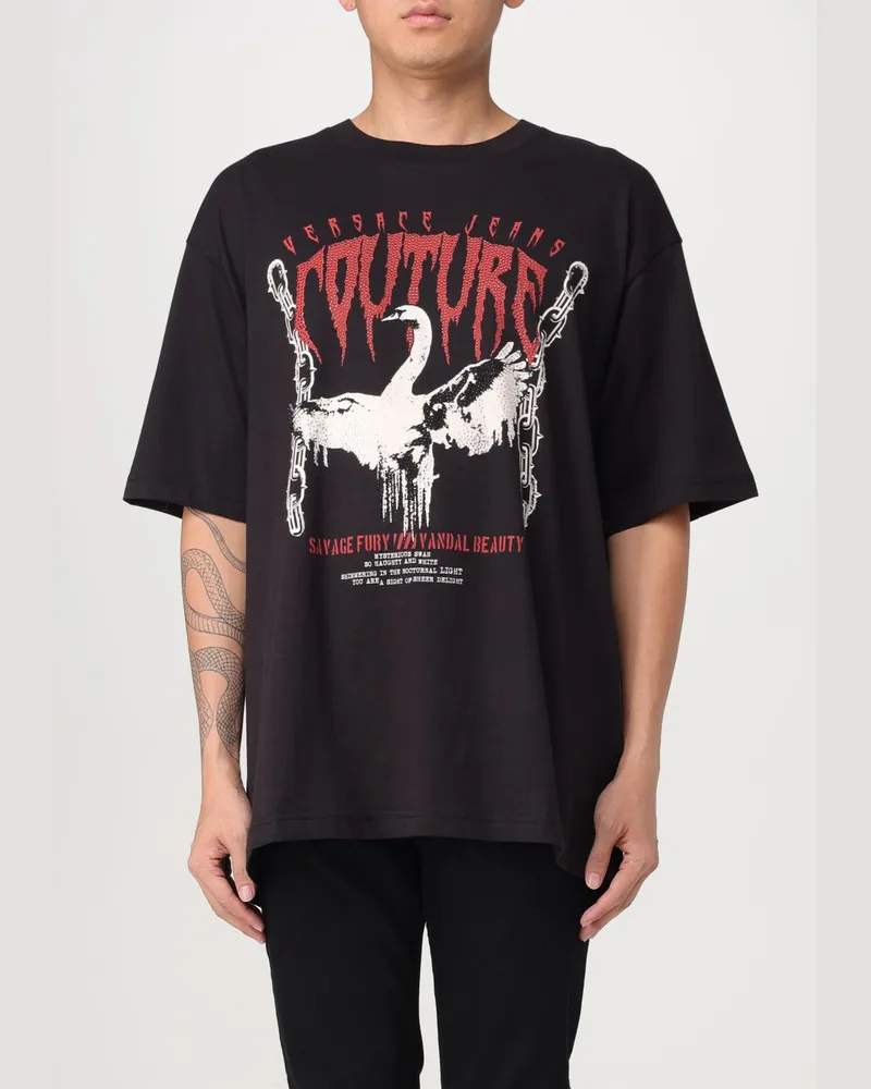 Versace Jeans T-shirt herren Schwarz