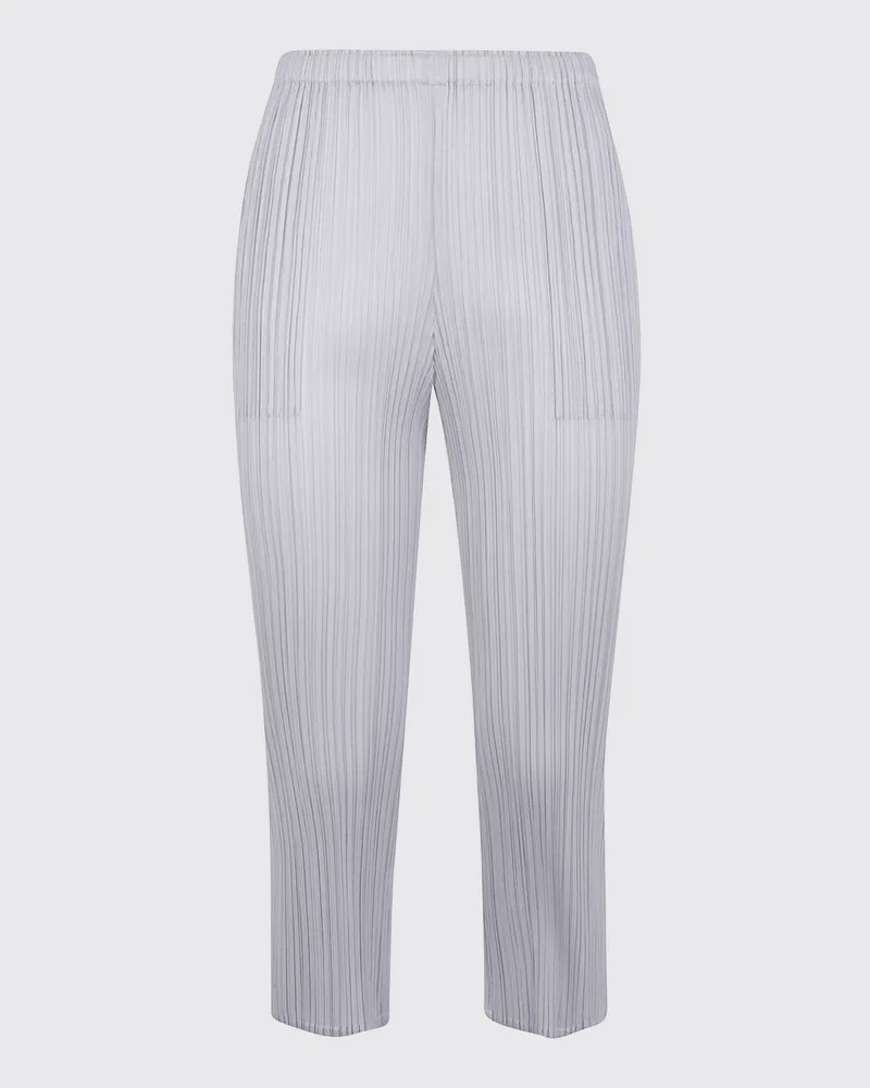 Issey Miyake Hose damen Weiß