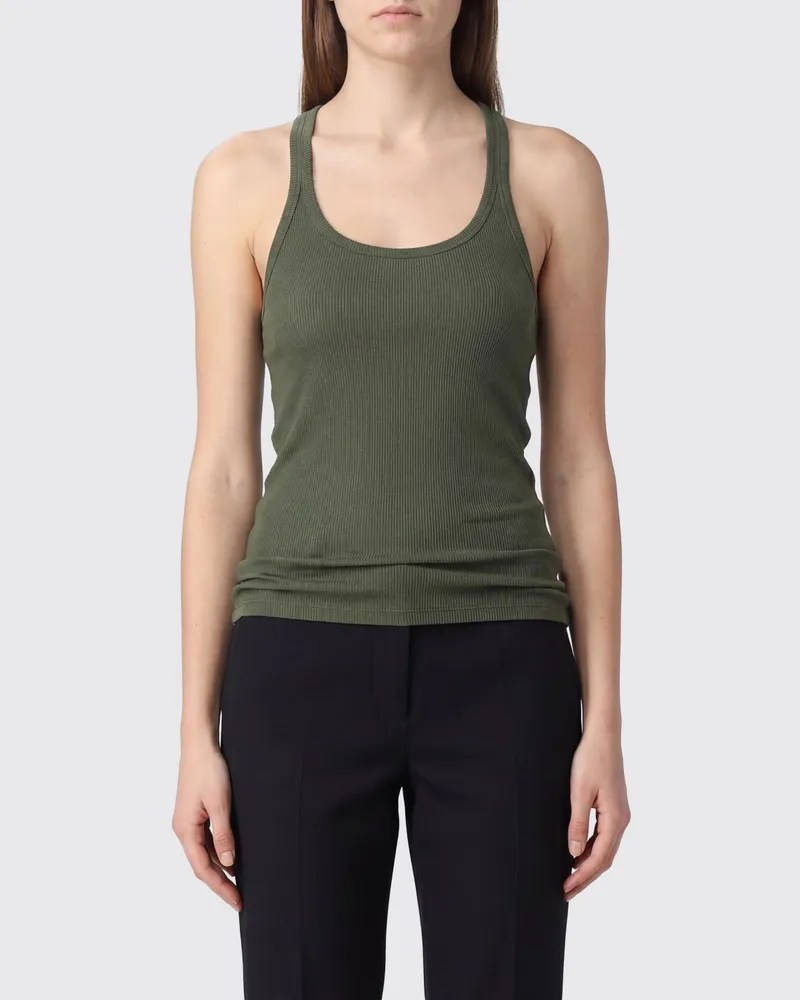 Tom Ford Top aus Seidenmischung Grün