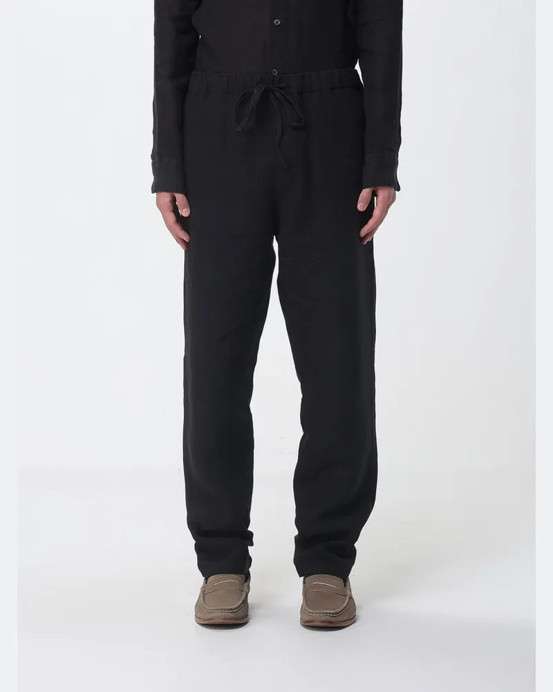 120% Lino Hose herren Schwarz