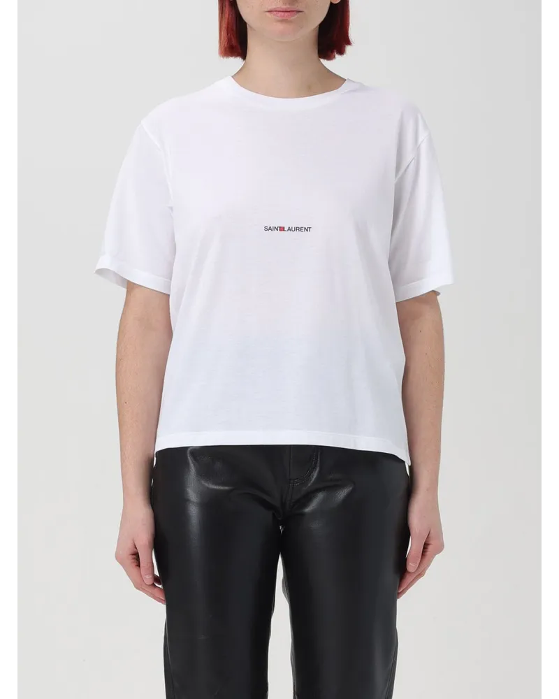 Saint Laurent T-shirt Weiß