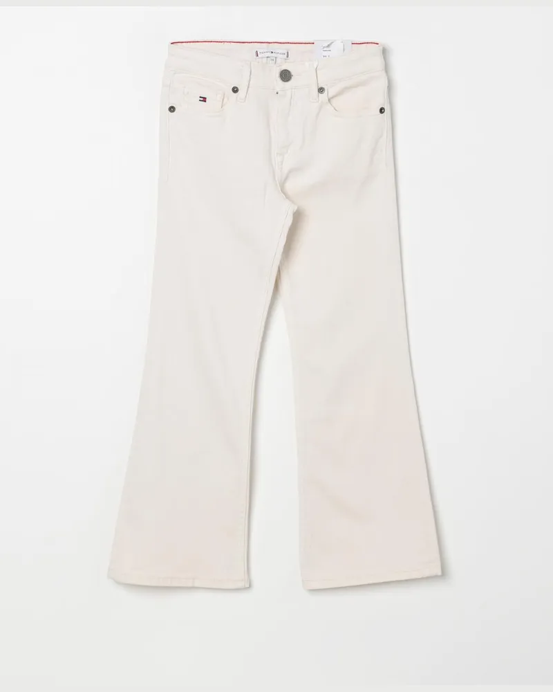 Tommy Hilfiger Hose kinder Ecru