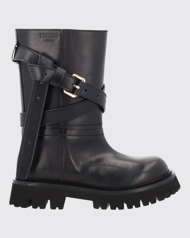Moschino Stiefel damen Schwarz