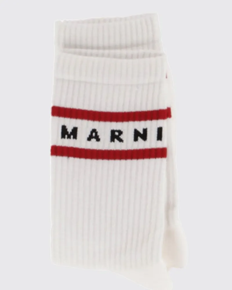 Marni Socken kinder Weiß