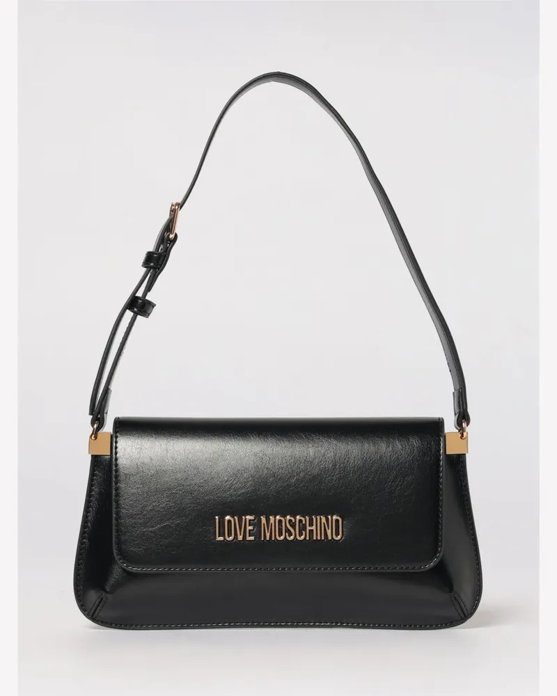 Moschino Schultertasche damen Schwarz