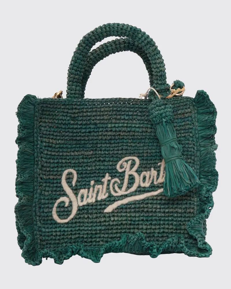 MC2 Saint Barth Basttasche mit gesticktem Logo Bunt