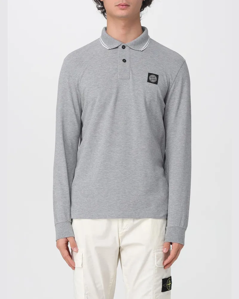 Stone Island Polo herren Grau