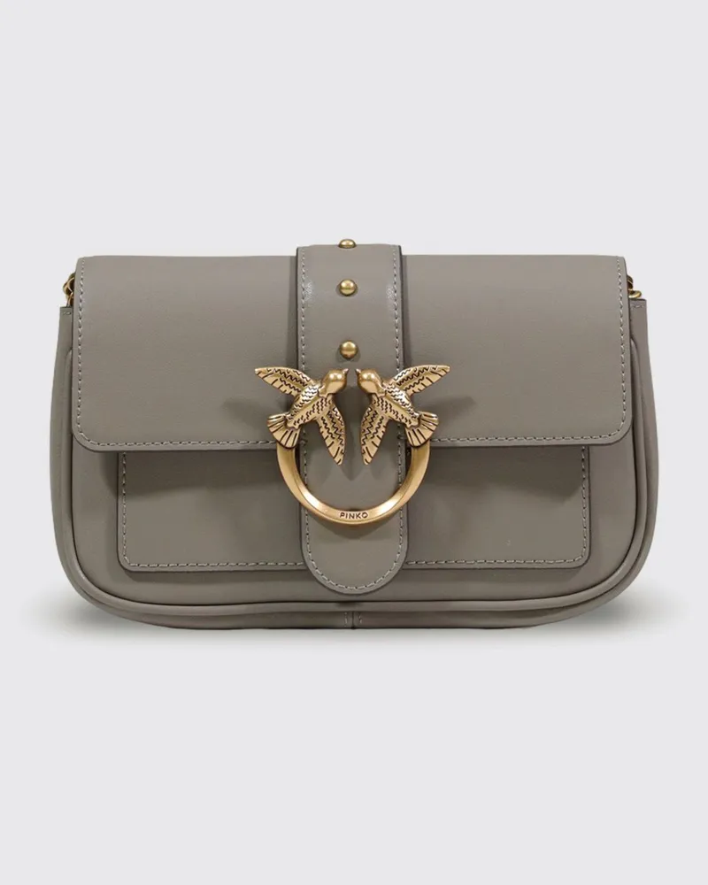 Pinko Schultertasche damen Grau